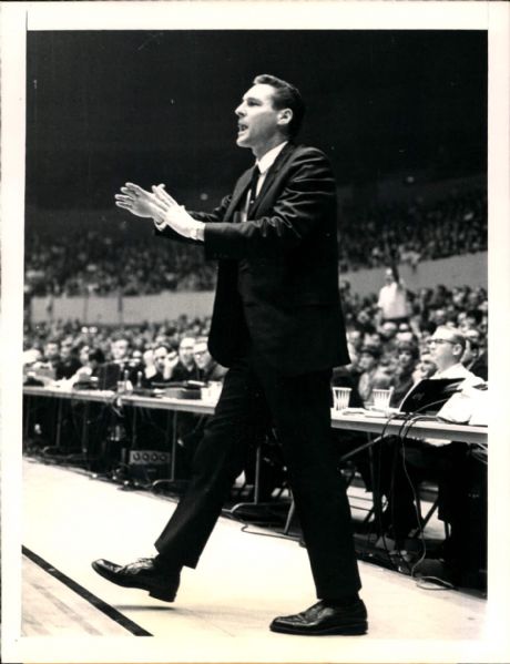 1966 Bill Sharman San Francisco Warriors "SPORT Magazine Collection Archives" Original Photo (MEARS Photo LOA)