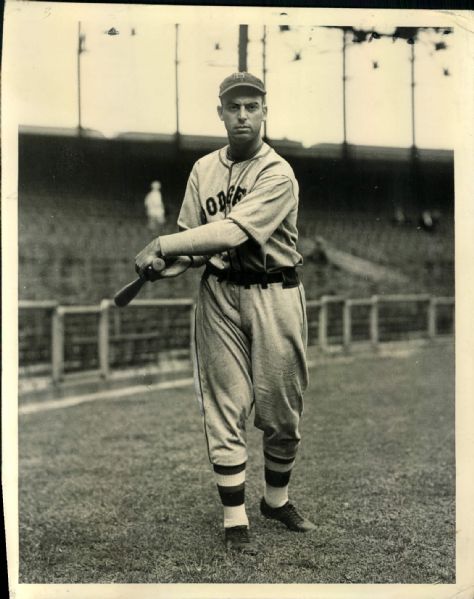 1933 Joseph Hutcheson Brooklyn Dodgers "The Chicago Sun-Times Collection Archives" Original Photo (Chicago Sun-Times Hologram/MEARS Photo LOA)