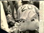 1940-52 Ted Williams Boston Red Sox "The Chicago Sun-Times Collection Archives" Original Photo (Chicago Sun-Times Hologram/MEARS Photo LOA) - Lot of 4