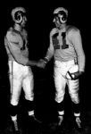 1945-55 circa Los Angeles Rams "The Sporting News" Original 3.25" x 4" Black And White Negative (The Sporting News Collection/MEARS Auction LOA)
