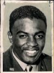 1945-62 Jackie Robinson Brooklyn Dodgers The Chicago Sun-Times Collection Archives Original Photos (Chicago Sun-Times Hologram/MEARS Photo LOA) - Lot of 2