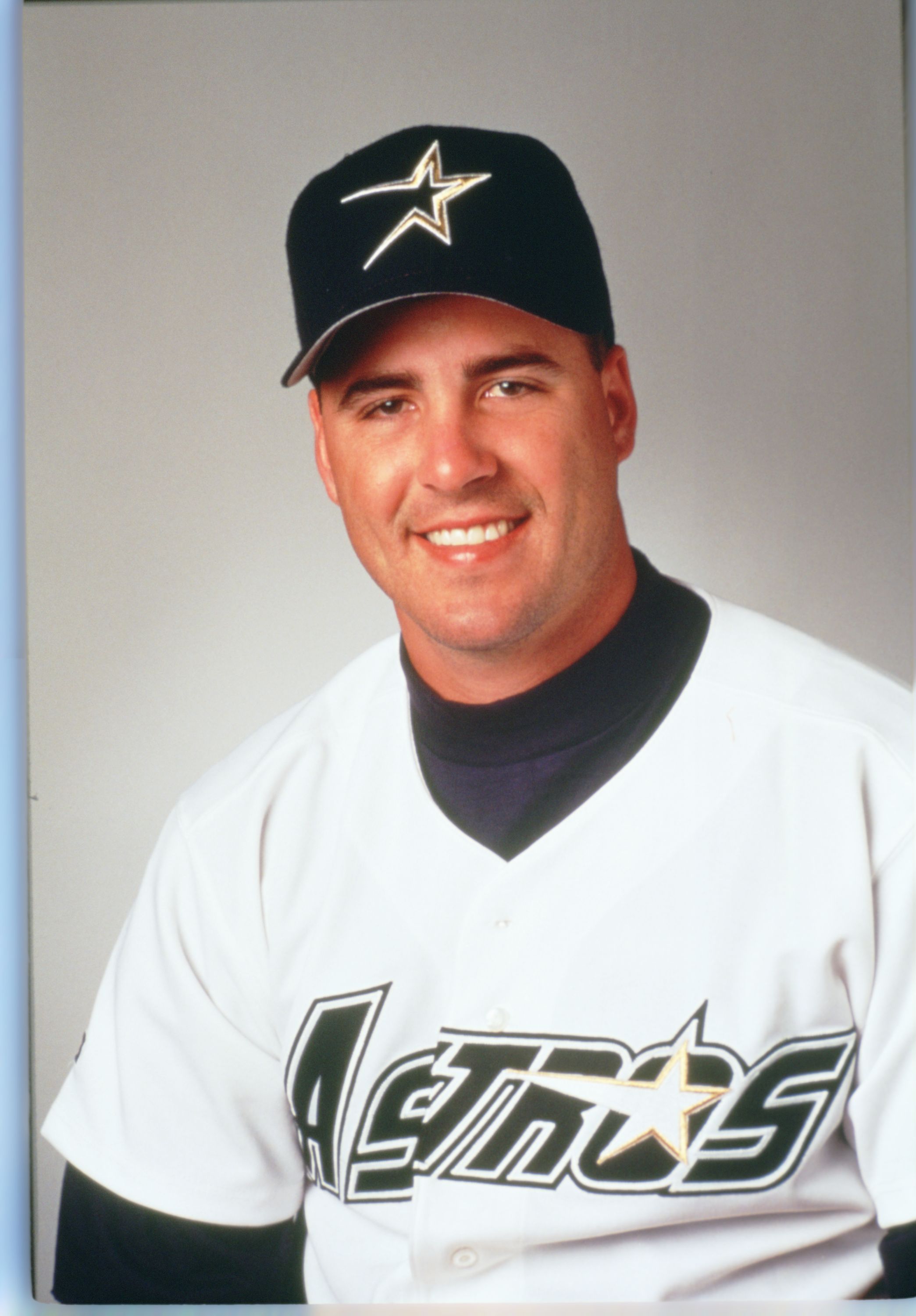 Original 1996 Craig Biggio Houston Astros Negative Print 