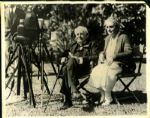 1929-47 Thomas Edison and Family The Chicago Sun-Times Archives Original Photos (Chicago Sun-Times Hologram/MEARS Photo LOA) - Lot of 4