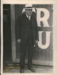 1921 Amos Rusie New York Giants Assistant Groundskeeper at the Polo Grounds "Rogers Photo Archive" Original 6.5" x 8.5" Photo (MEARS Photo LOA) 