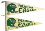 1970s and '80s NFL Pennants Full Size Pennants - Lot of 19 