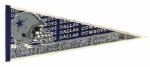 1970s and '80s NFL Pennants Full Size Pennants - Lot of 19 