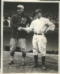 1923 Frank Chance Miller Huggins Boston Red Sox New York Yankees "Rogers Photo Archive" Original 8" x 10" Photo (MEARS Photo LOA) 