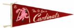 1970s circa St. Louis Cardinals (NFL) Full Size Pennant
