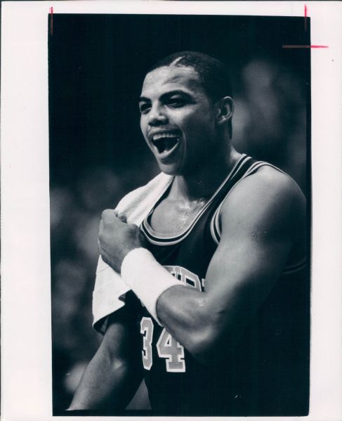 1982 Charles Barkley Auburn / 76ers "The Sporting News Collection Archives" Original Type 1 8" x 10" Photo (Sporting News Collection Hologram/MEARS Type 1 Photo LOA) - Lot of 2