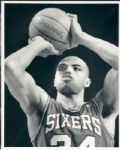 1982 Charles Barkley Auburn / 76ers The Sporting News Collection Archives Original Type 1 8 x 10 Photo (Sporting News Collection Hologram/MEARS Type 1 Photo LOA) - Lot of 2