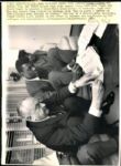 1969 Adolph Rupp and Tom Payne Kentucky Wildcats 8" x 11" Photo SPORT Magazine Collection (MEARS Photo LOA)
