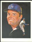 1962 Union Oil Dodgers Premium Pictures Complete Set (24)