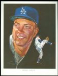 1962 Union Oil Dodgers Premium Pictures Complete Set (24)