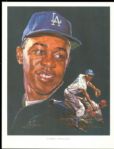 1962 Union Oil Dodgers Premium Pictures Complete Set (24)