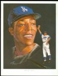 1962 Union Oil Dodgers Premium Pictures Complete Set (24)