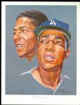 1964 Union Oil Dodgers Premium Pictures Near Set (17/18)