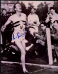 Sir Roger Bannister 4-Minute Mile Signed 8" x 10" Photo - JSA