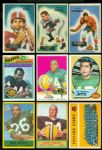 1940s-1980s Bowman & Topps Collection (114) Including Namath, Butkus & Payton