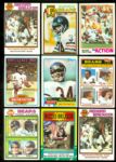 1940's-1980's Bowman & Topps Collection (114) Including Namath, Butkus & Payton