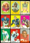 1940's-1980's Bowman & Topps Collection (114) Including Namath, Butkus & Payton