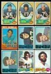1940's-1980's Bowman & Topps Collection (114) Including Namath, Butkus & Payton