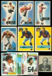 1940's-1980's Bowman & Topps Collection (114) Including Namath, Butkus & Payton