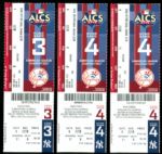 2009 New York Yankees World Series & Playoff Full Tickets (13)