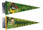 1970s to 1996 Full Size Football Pennants - Lot of 8