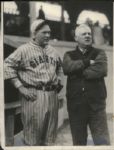 1927 Rogers Hornsby John McGraw New York Giants "Rogers Photo Archives" Original 8" x 10" Photo (MEARS Photo LOA)