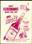 1954 Chicago Blackhawks Program vs. Toronto Maple Leafs