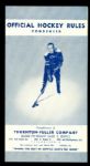 Vintage Official Hockey Rules Booklet