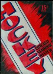 Tough 1942 Chicago Blackhawks Program vs. Boston Bruins
