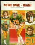 1978 Notre Dame Program Collection (6) Joe Montana