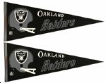 1970s to 1989 Full Size Football Pennants - Lot of 24