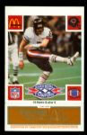 1986 McDonald's Chicago Bears Super Bowl Champions Cards (22)