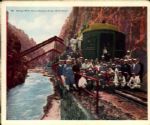 1910 Chicago White Sox at Royal Gorge 6 1/2" x 5 1/2" Postcard 