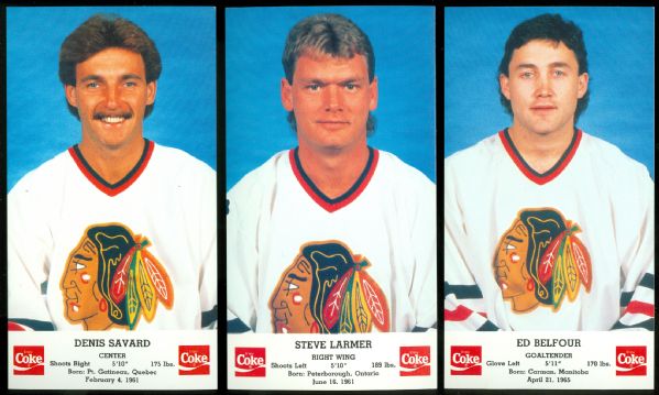 Chicago Blackhawks Coca-Cola Complete Set (25)
