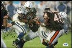 Joseph Addai Colts Signed 8" x 12" 2006 Super Bowl Photograph PSA/DNA