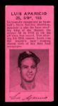 1960 Chicago White Sox Luis Aparicio Ticket Stub