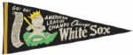 1959 Chicago White Sox American League Champions Scroll Pennant
