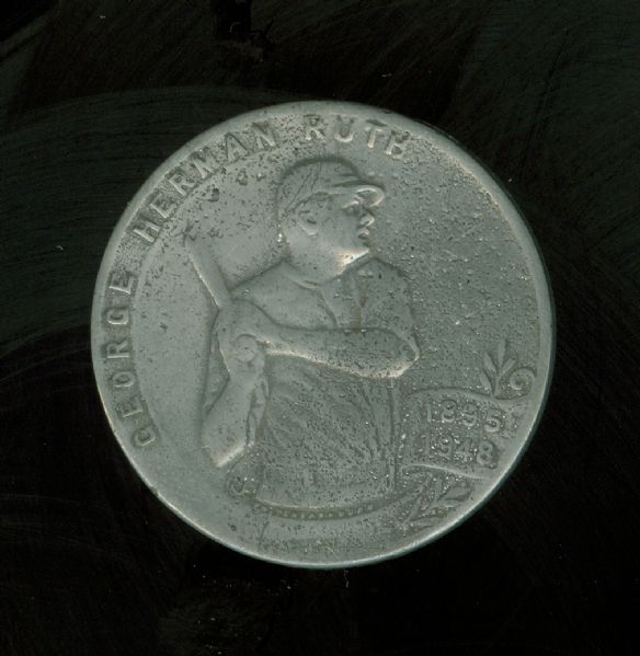 1948 Newark News Babe Ruth Childrens Cancer Fund Token