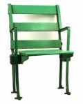 1940s-50s Chicago White Sox Comiskey Park Stadium Seat w/White Sox LOA 