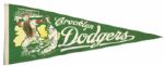 1940s Brooklyn Dodgers Full Size Pennant