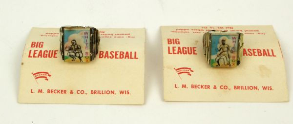 1950s Chicago White Sox Flicker Ring - Lot of 2 
