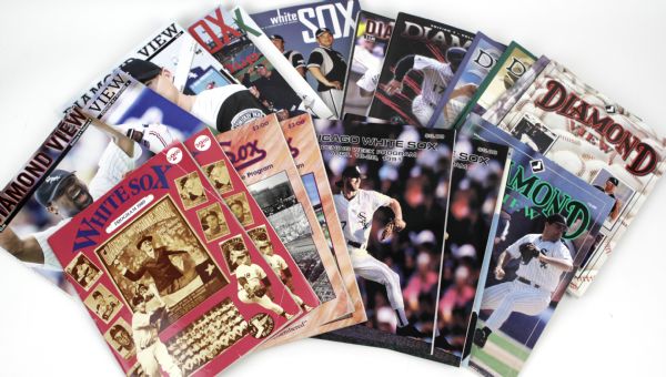 1933-93 Chicago White Sox Game Program & Yearbook - Lot of 78