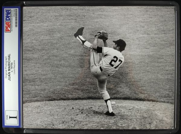 1970s circa Juan Marichal San Francisco Giants Type 1 8" x 10" Photo (PSA/DNA)