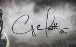 2010 Clay Matthews Jr. Green Bay Packers Signed Andrew Goralski 83/100 Print 