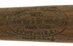 1921-30 H&B Louisville Slugger Hickory Game Used Fungo Bat (MEARS LOA) Very Early Fungo Style Bat!!!