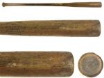 1921-30 H&B Louisville Slugger Hickory Game Used Fungo Bat (MEARS LOA) Very Early Fungo Style Bat!!!