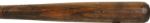 1920's Lenard (sp) Dutch? H&B Louisville Slugger Professional Model Game Used Bat - 1919 Reds - 1927 Yankees - (MEARS LOA)
